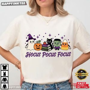 Hocus Pocus Focus Cute Halloween Gift T Shirt (1)