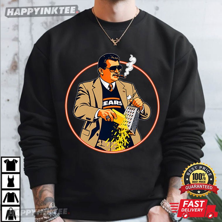 Mike Ditka Da Cheese Grater Chicago Football T-Shirt Mike Ditka Da Cheese Grater Chicago Football T-Shirt