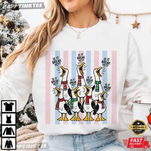 Seagull Break School Staff Christmas Teacher Holiday T Shirt (2)