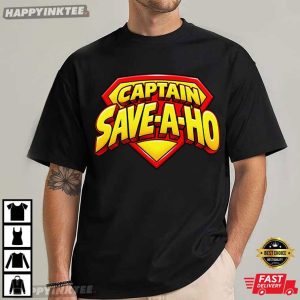 Captain Save A Hoe Funny Superhero Parody Halloween Costume T Shirt (4)