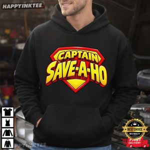 Captain Save A Hoe Funny Superhero Parody Halloween Costume T Shirt (3)