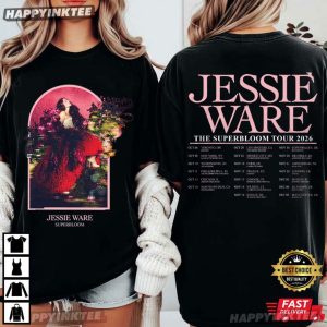 Jessie Ware The Superbloom Tour 2026 Vintage Pop Music T Shirt (4)
