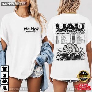 UAU Your Youth World Tour 2026 Kpop Concert T Shirt (2)