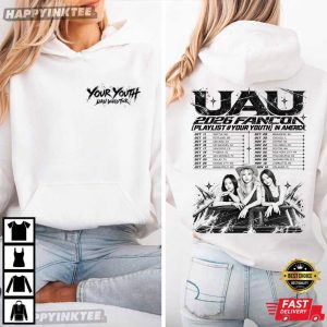 UAU Your Youth World Tour 2026 Kpop Concert T Shirt (3)