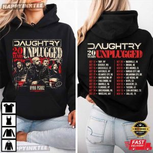 Daughtry 20 Years Unplugged Rock Band T Shirt (2)