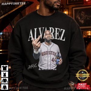 Yordan Alvarez Middle Fingers Vintage Funny Baseball T Shirt (1)