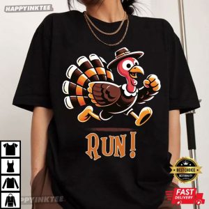Turkey Trot Thanksgiving Holiday Running T Shirt (4)