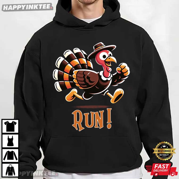 Turkey Trot Thanksgiving Holiday Running T-Shirt Turkey Trot Thanksgiving Holiday Running T-Shirt