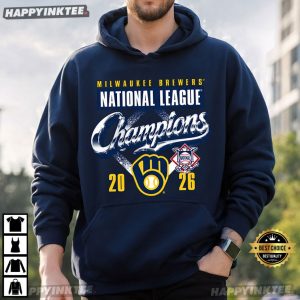 Milwaukee Brewers National League Baseball Champions 2026 T Shirt (4)
