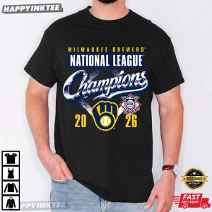 Milwaukee Brewers National League Baseball Champions 2026 T Shirt (3)
