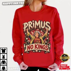 Aunt Sue Primus No Kings Anti Trump Political Meme T Shirt (2)