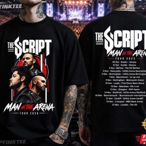 The Script Man In The Arena Tour 2026 Music Fan Gift T Shirt (4)