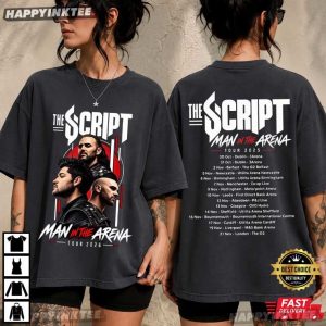 The Script Man In The Arena Tour 2026 Music Fan Gift T Shirt (2)