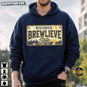 Wisconsin Brewlieve State Milwaukee Baseball Fan T Shirt (3)