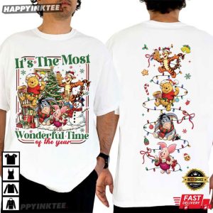 It’s The Most Wonderful Time Of The Year Winnie the Pooh Christmas T Shirt (4)