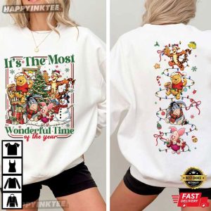 It’s The Most Wonderful Time Of The Year Winnie the Pooh Christmas T Shirt (3)