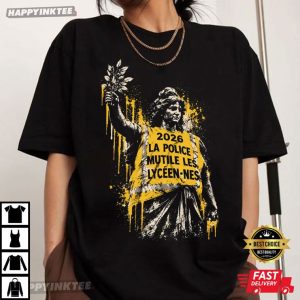 2026 LA Police Mutile Les Lyceen Nes Political Protest T Shirt (1)