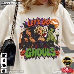 Let’s Go Ghouls Retro Halloween Graphic T-Shirt
