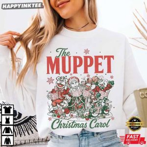 The Muppet Christmas Carol Groups Christmas Show T Shirt (2)