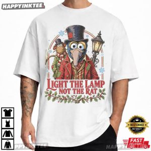 The Muppet Christmas Carol Lights The Lamp Not The Rat T Shirt (1)