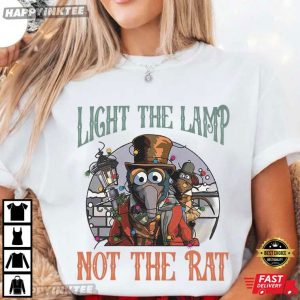 The Muppet Lights The Lamp Not The Rat Christmas Carol Rizzo T Shirt (4)