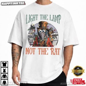 The Muppet Lights The Lamp Not The Rat Christmas Carol Rizzo T Shirt (1)