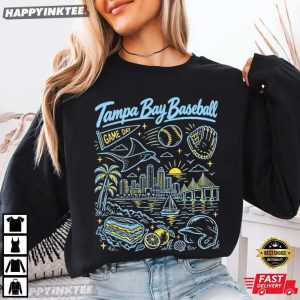 Tampa Bay Baseball Game Day Gift For Fan T Shirt (1)