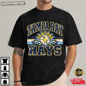 Tampa Bay Rays Retro Baseball Graphic Fan Gift T Shirt (4)
