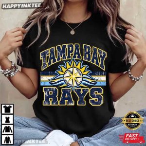 Tampa Bay Rays Retro Baseball Graphic Fan Gift T Shirt (1)