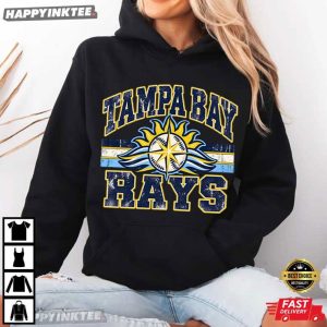Tampa Bay Rays Retro Baseball Graphic Fan Gift T Shirt (3)