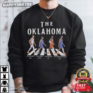 The Oklahoma Walking Road Basketball Fan Gift T Shirt (2)