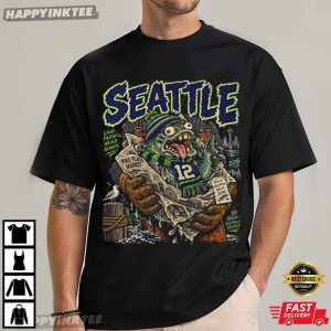 Seattle Football Vintage Pacific Northwest Graphic Game Day T Shirt (4)