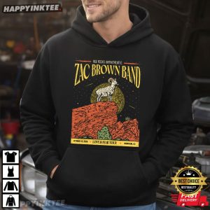 Zac Brown Band Red Rocks Amphitheatre Country Music Graphic T Shirt (3)
