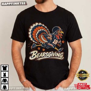 Bearsgiving Chicago Bears Football Turkey Day Thanksgiving T Shirt (1)