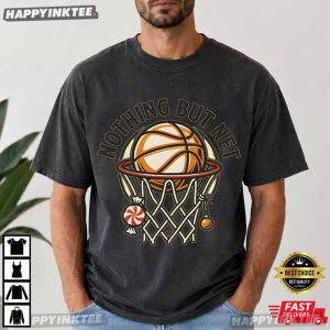 Nothing But Net Basketball Christmas Sports Holiday T Shirt (3)