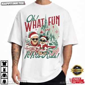 WDW Oh What Fun It Is To Ride Disney Christmas T Shirt (4)