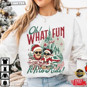 WDW Oh What Fun It Is To Ride Disney Christmas T Shirt (2)