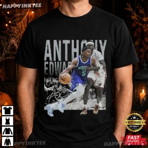 Anthony Edwards Vintage Minnesota Basketball Fan Gift T Shirt (4)