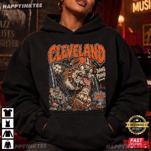 Cleveland Brown Pitbull Dawg Found Vintage Football T Shirt (3)