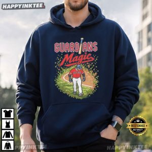 Cleveland Guardians Magic Bat Flip Baseball Fan T Shirt (4)