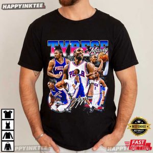 Tyrese Maxey Philadelphia 76ers Basketball Vintage Fan Gift T Shirt (1)