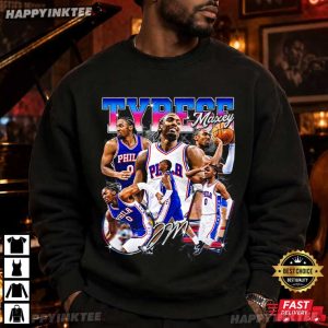 Tyrese Maxey Philadelphia 76ers Basketball Vintage Fan Gift T Shirt (2)