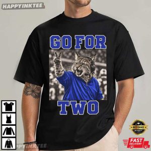 Unhinged Wildcats Go For Two Football Game Day Meme T Shirt (4)