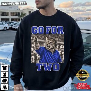 Unhinged Wildcats Go For Two Football Game Day Meme T Shirt (1)
