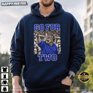 Unhinged Wildcats Go For Two Football Game Day Meme T Shirt (2)