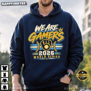 We Are Gamers 2026 World Series Baseball Graphic T Shirt (2)