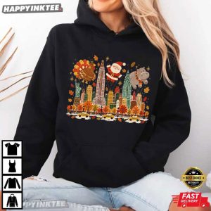Thanksgiving Parade 90s Vintage Fall Holiday T Shirt (1)