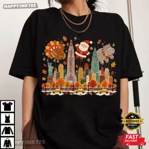 Thanksgiving Parade 90s Vintage Fall Holiday T Shirt (2)